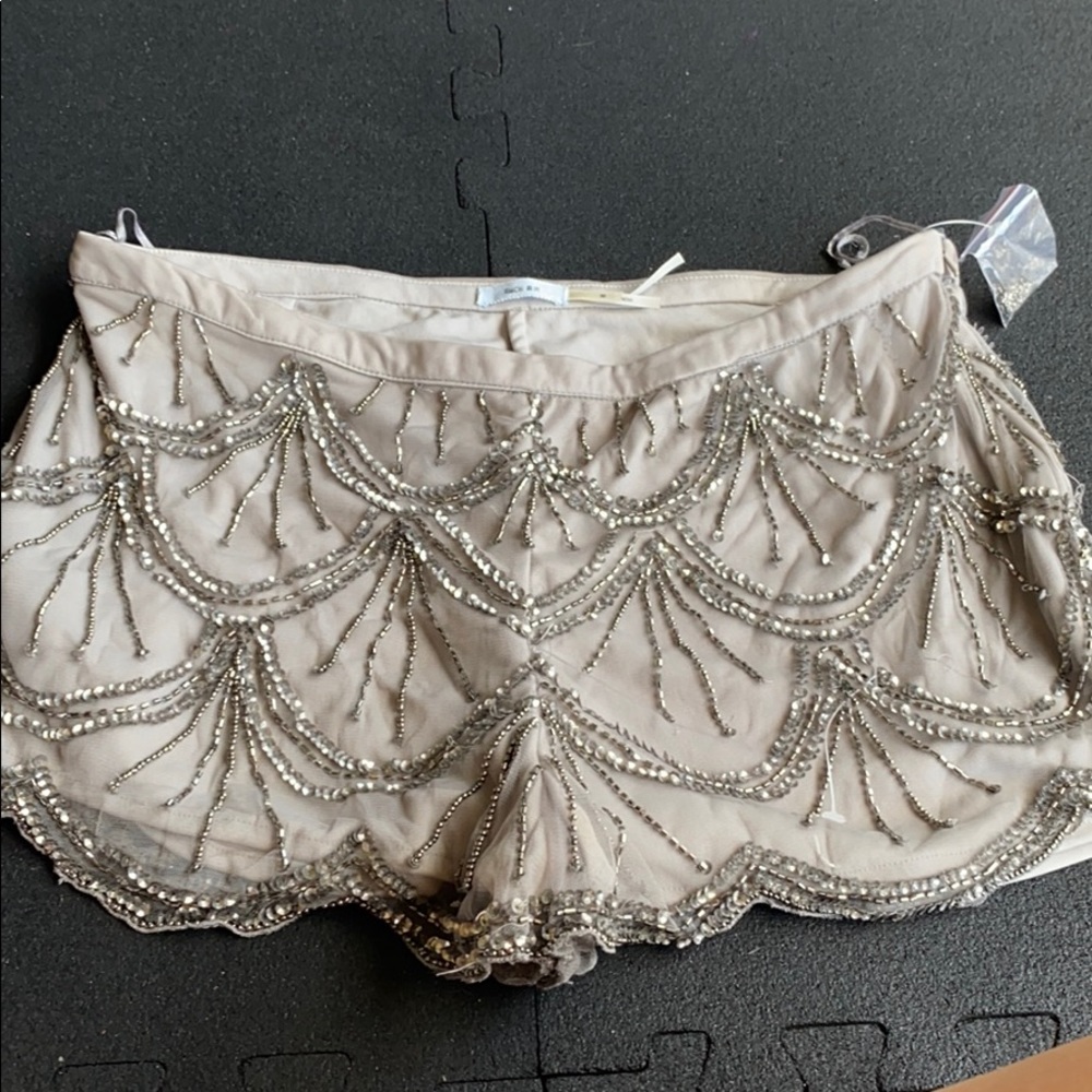 Beaded shorts